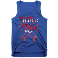 Funny Gamers Gift V Is For Video Games For Valentines Day Cute Gift Tank Top