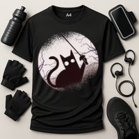 Fencing Game Gamer Fencer Sport Fencing Cat Cooling Performance Crew T-Shirt