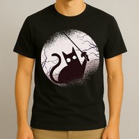 Fencing Game Gamer Fencer Sport Fencing Cat T-Shirt