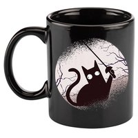 Fencing Game Gamer Fencer Sport Fencing Cat 11oz C Handle Ceramic Mug