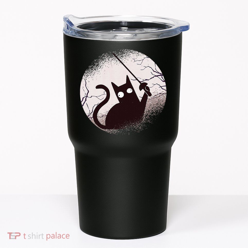 Fencing Game Gamer Fencer Sport Fencing Cat Tumbler