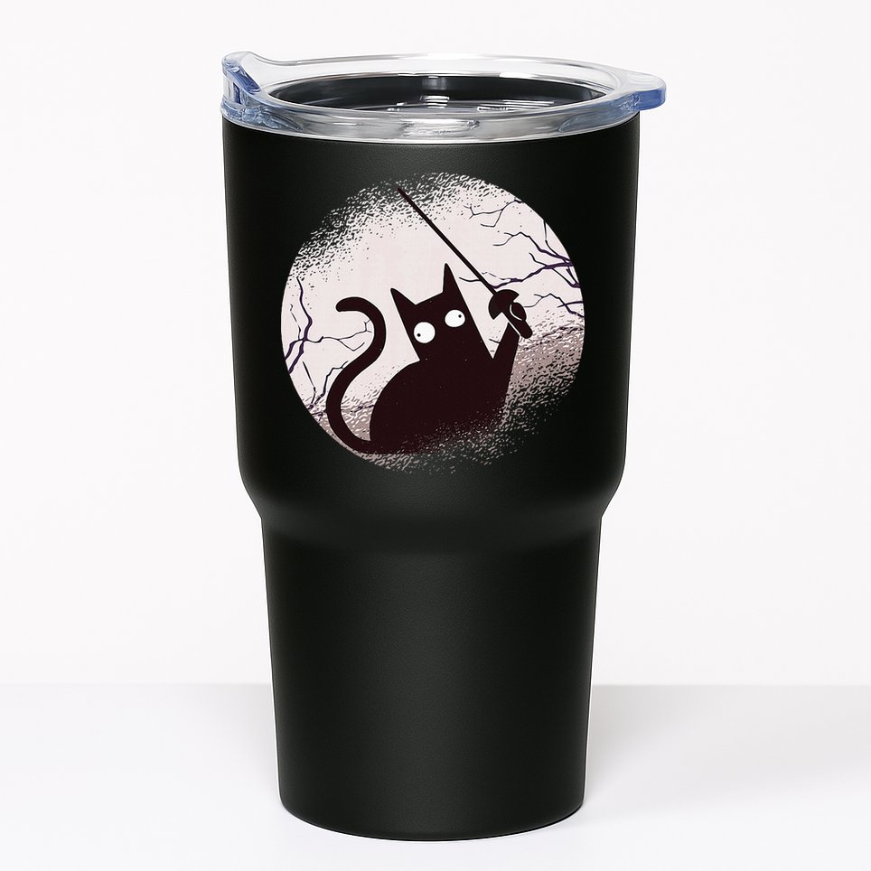 Fencing Game Gamer Fencer Sport Fencing Cat Tumbler