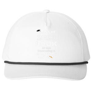 Funny Graduate Gift Look at Me Becoming a Graduate Snapback Five-Panel Rope Hat