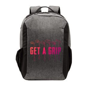 Funny Golfer Golfing Golf Get A Grip Golf Gift Vector Backpack