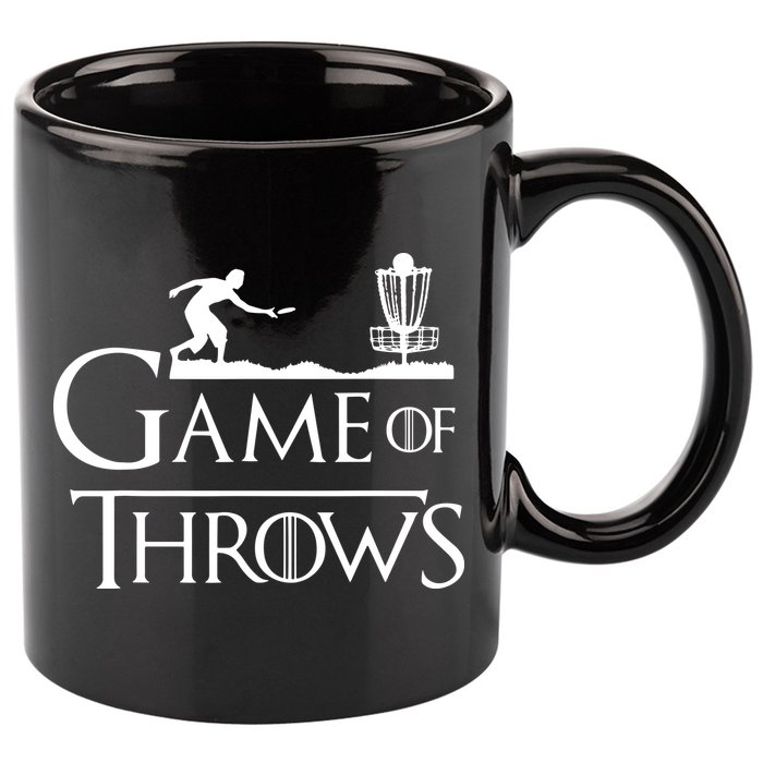 Frisbee Golf Game Of Throws Disc Golf 11oz C Handle Ceramic Mug