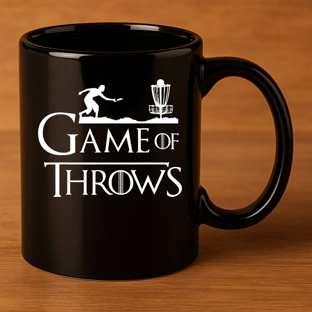 Frisbee Golf Game Of Throws Disc Golf 11oz C Handle Ceramic Mug