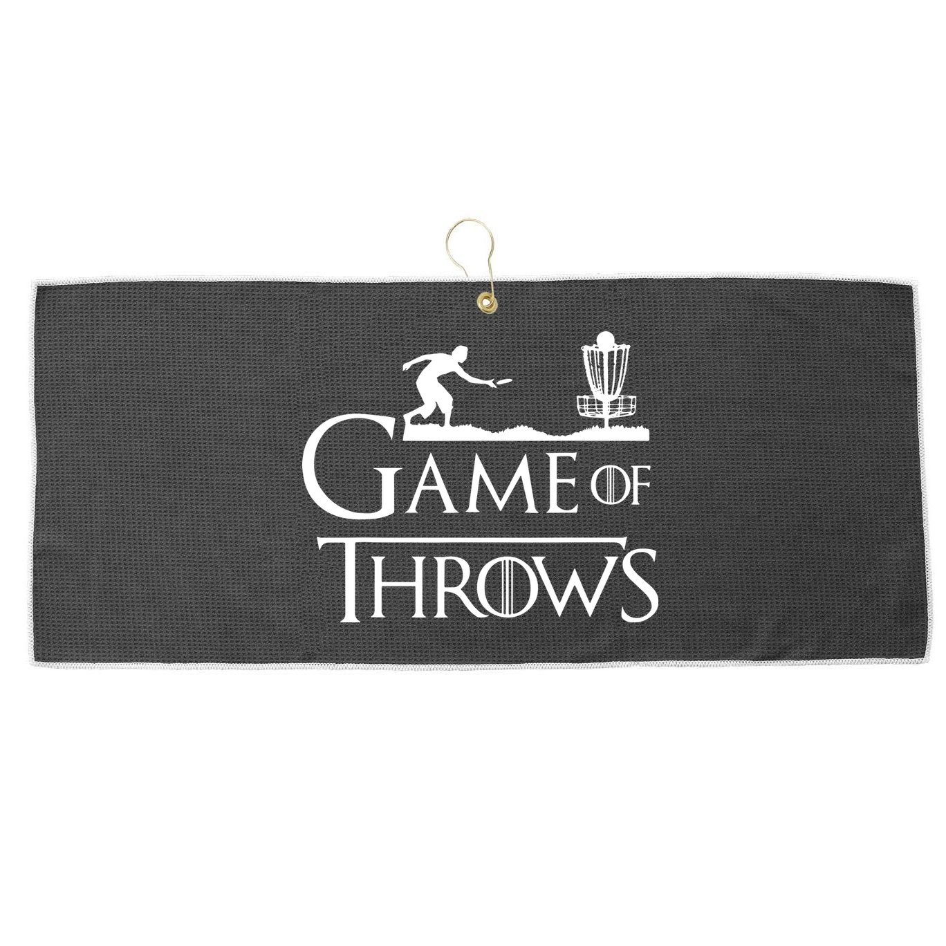 Frisbee Golf Game Of Throws Disc Golf Large Microfiber Waffle Golf Towel