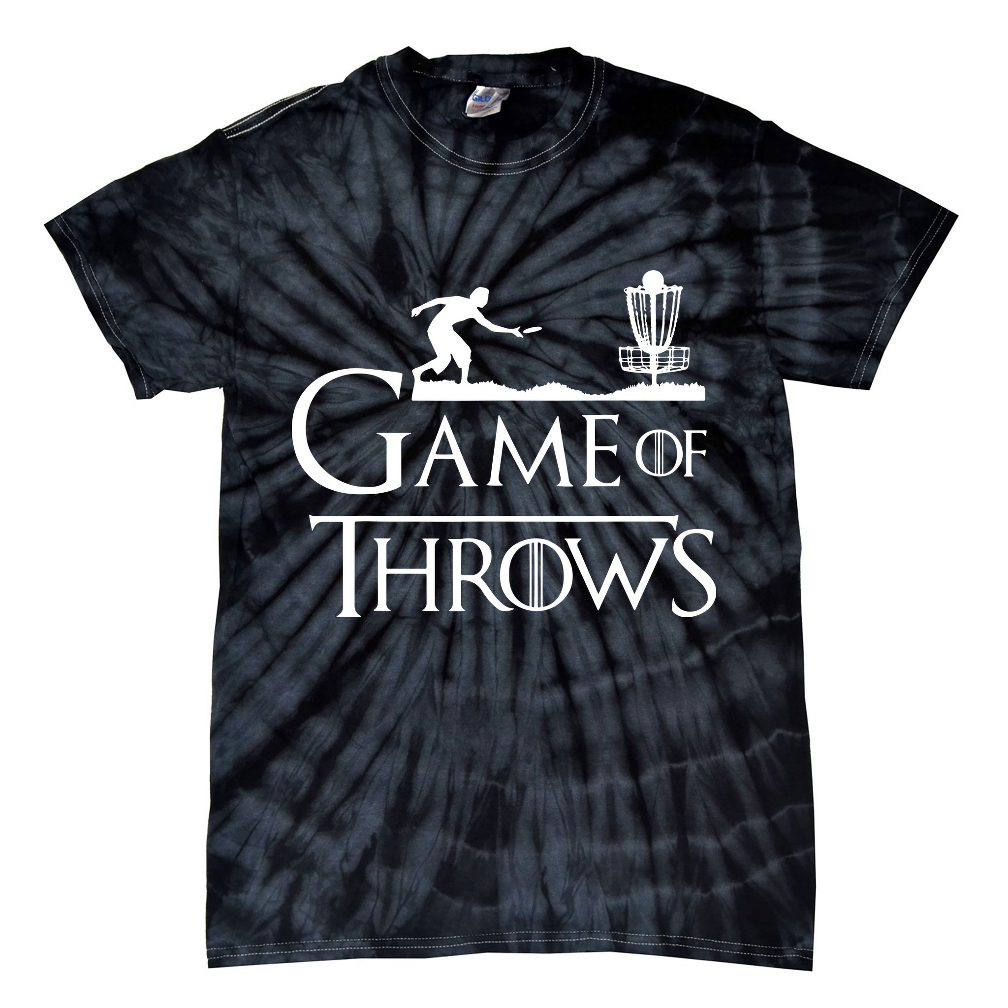 Frisbee Golf Game Of Throws Disc Golf Tie-Dye T-Shirt