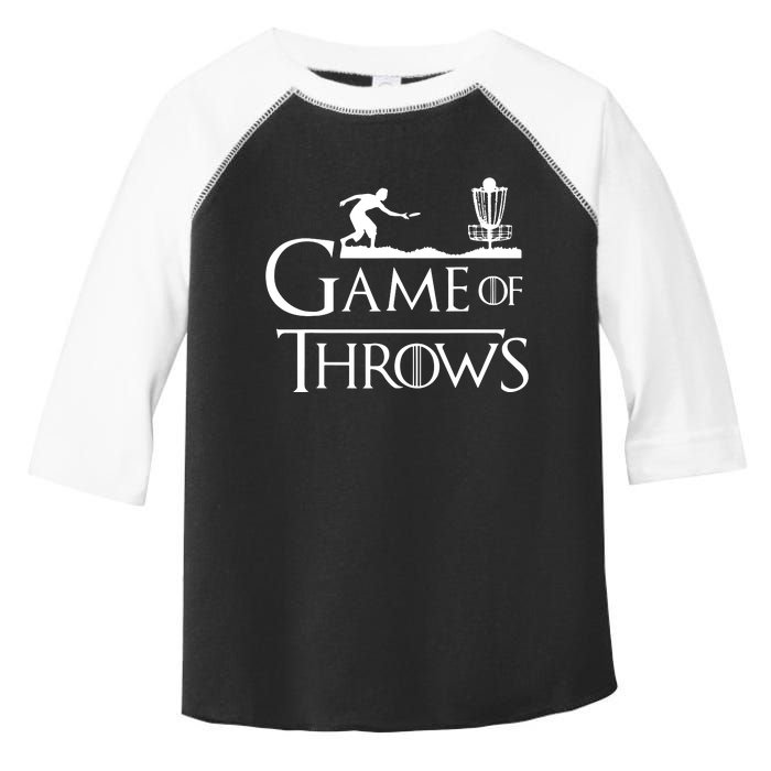 Frisbee Golf Game Of Throws Disc Golf Toddler Fine Jersey T-Shirt