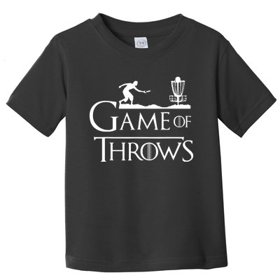 Frisbee Golf Game Of Throws Disc Golf Toddler T-Shirt