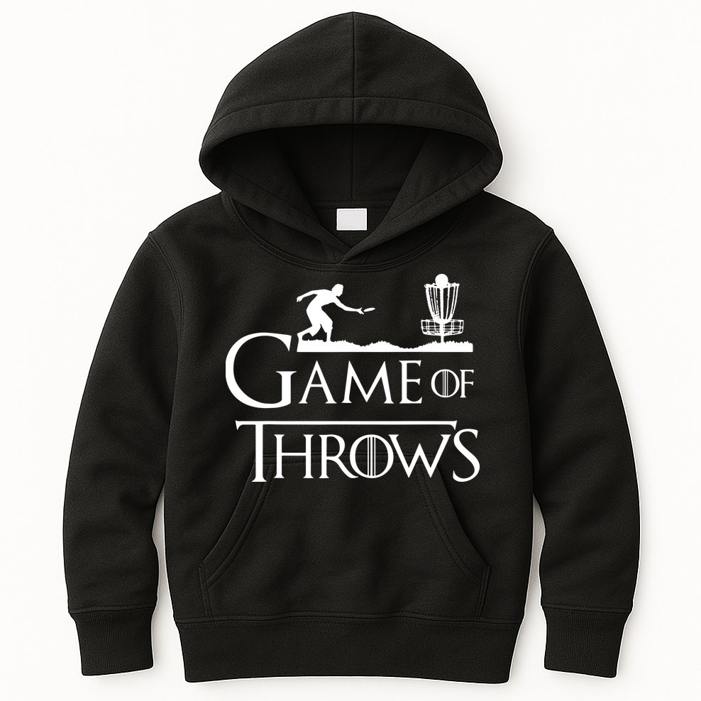 Frisbee Golf Game Of Throws Disc Golf Kids Hoodie