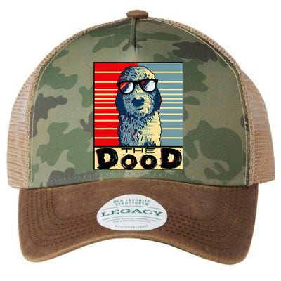 Funny Goldendoodle Gift Golden Doodle The Dood Legacy Tie Dye Trucker Hat