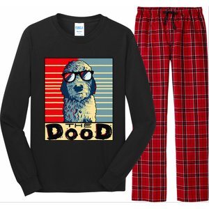 Funny Goldendoodle Gift Golden Doodle The Dood Long Sleeve Pajama Set