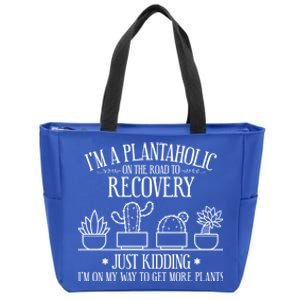 Funny Gardening Gardener Plants Lover Quote Cool Gift Zip Tote Bag