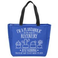 Funny Gardening Gardener Plants Lover Quote Cool Gift Zip Tote Bag