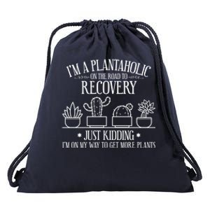 Funny Gardening Gardener Plants Lover Quote Cool Gift Drawstring Bag