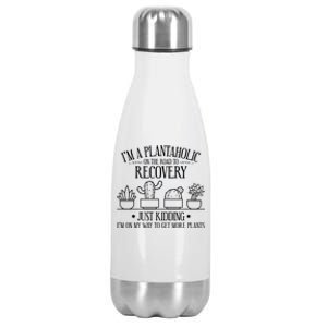 Funny Gardening Gardener Plants Lover Quote Cool Gift Stainless Steel Insulated Water Bottle