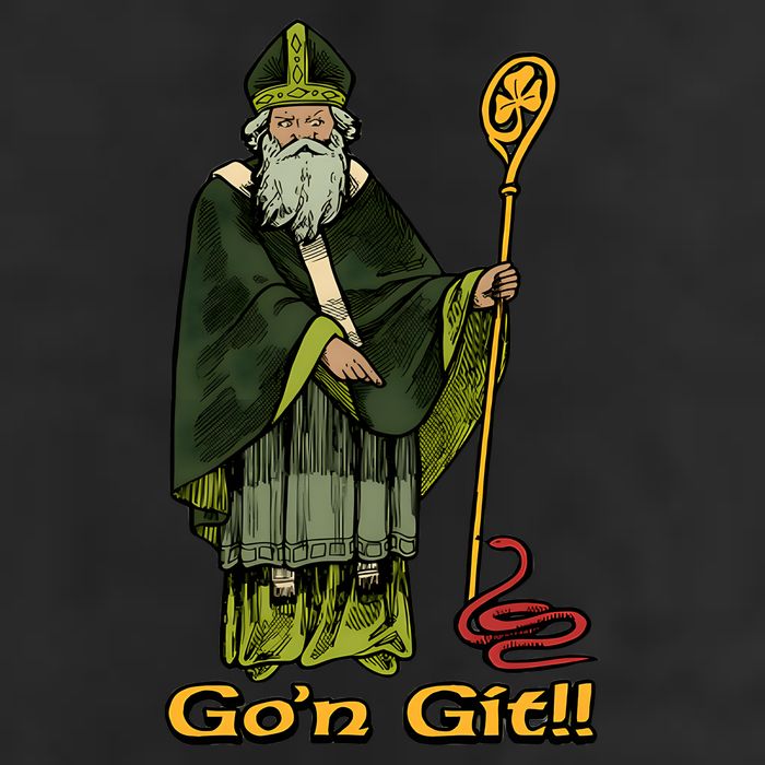 Funny Gon Git St Patrick Cool Comfort Performance Bucket Hat