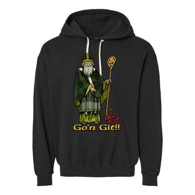 Funny Gon Git St Patrick Garment-Dyed Fleece Hoodie