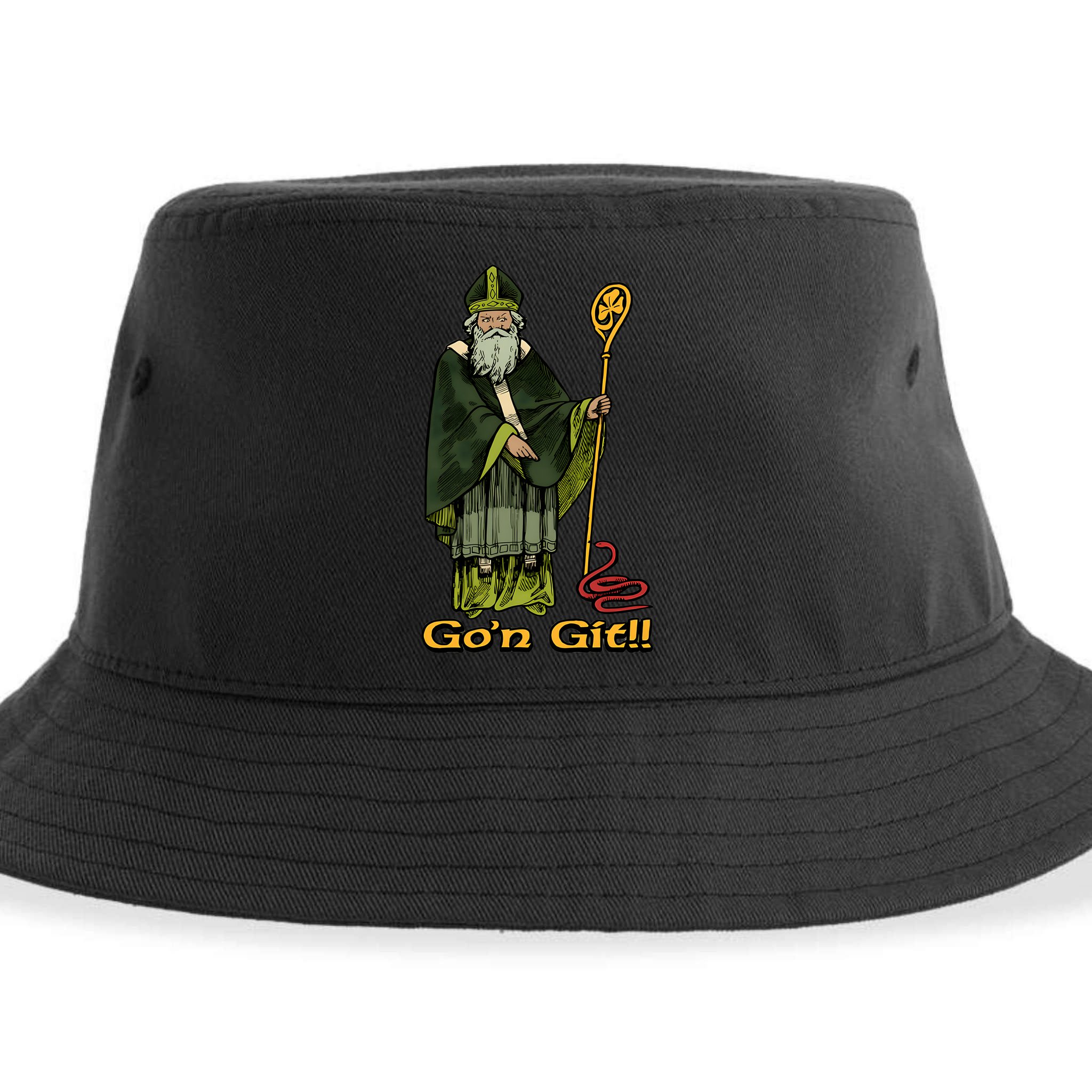 Funny Gon Git St Patrick Sustainable Bucket Hat