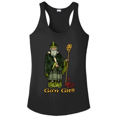 Funny Gon Git St Patrick Ladies PosiCharge Competitor Racerback Tank