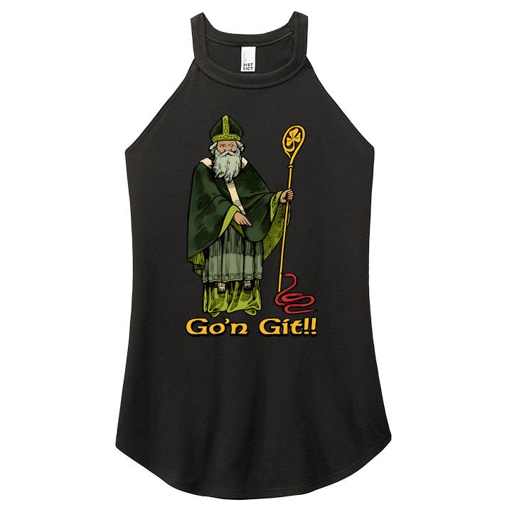 Funny Gon Git St Patrick Women's Perfect Tri Rocker Tank