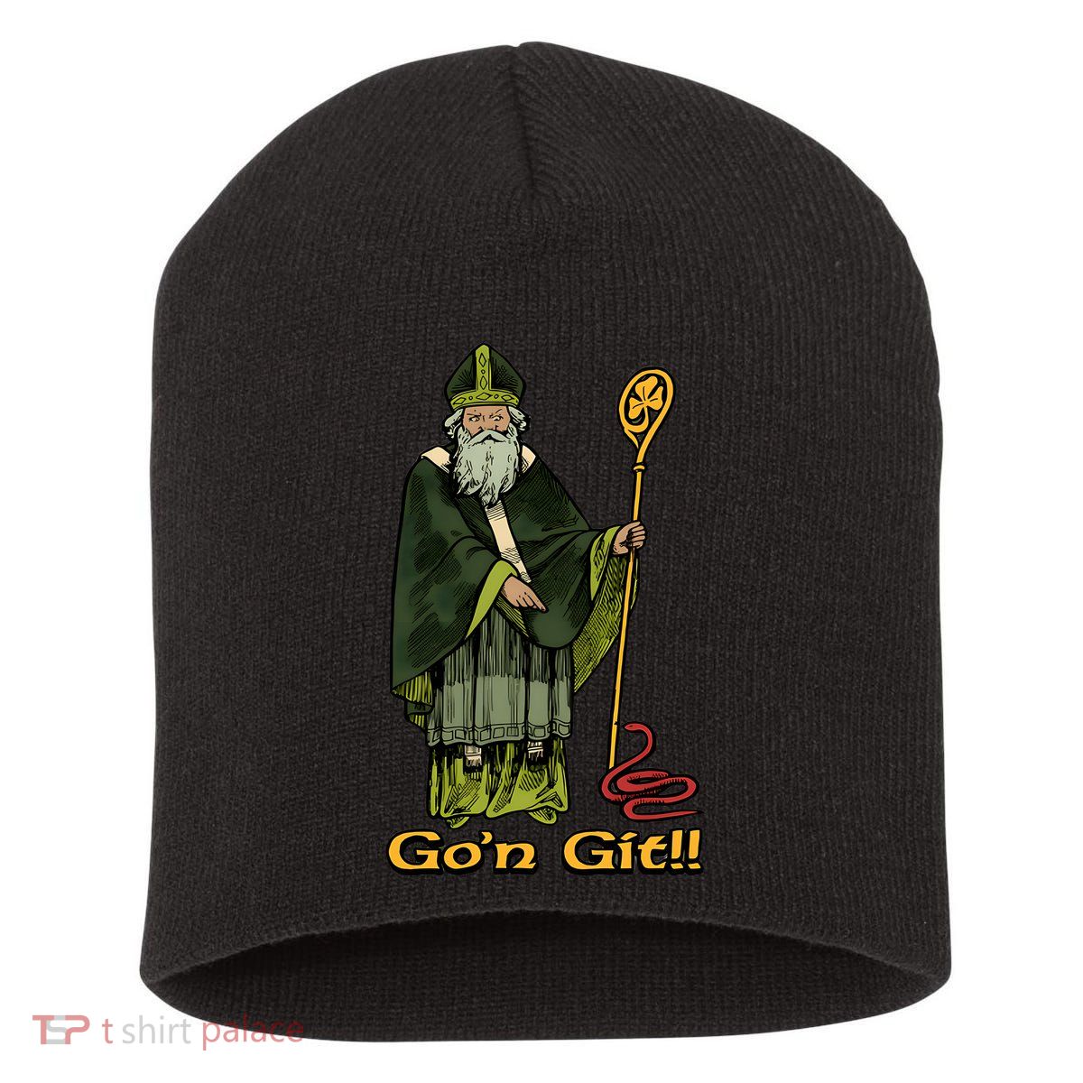 Funny Gon Git St Patrick Short Acrylic Beanie