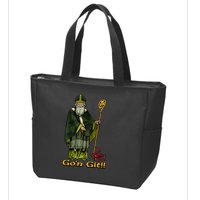 Funny Gon Git St Patrick Zip Tote Bag
