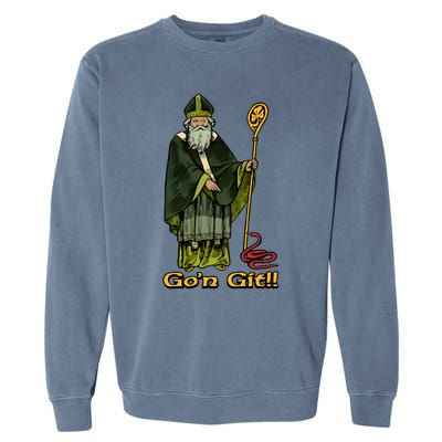 Funny Gon Git St Patrick Garment-Dyed Sweatshirt