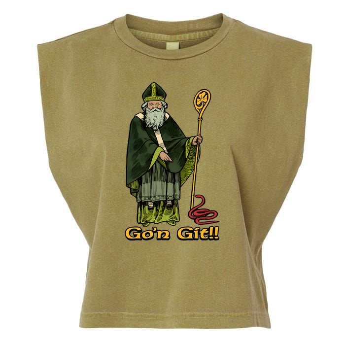 Funny Gon Git St Patrick Garment-Dyed Women's Muscle Tee