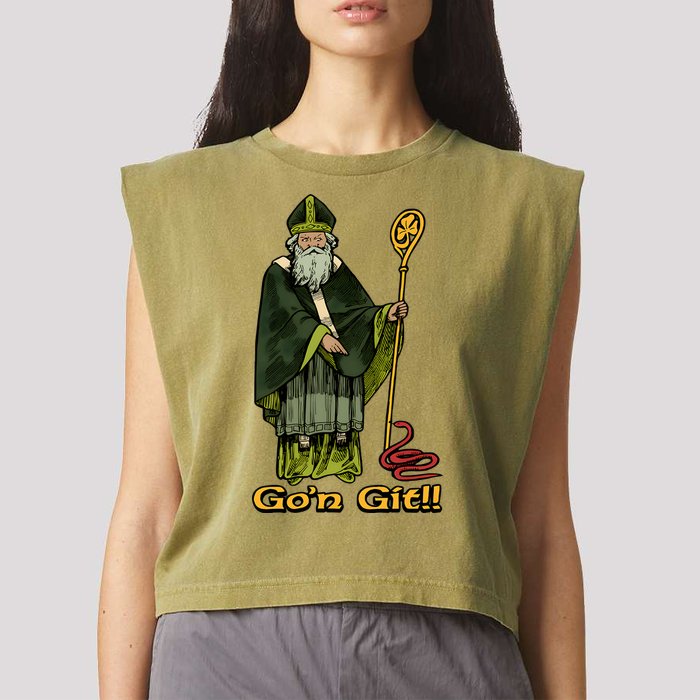 Funny Gon Git St Patrick Garment-Dyed Women's Muscle Tee