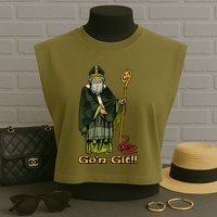 Funny Gon Git St Patrick Garment-Dyed Women's Muscle Tee