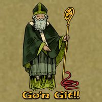 Funny Gon Git St Patrick Garment-Dyed Women's Muscle Tee