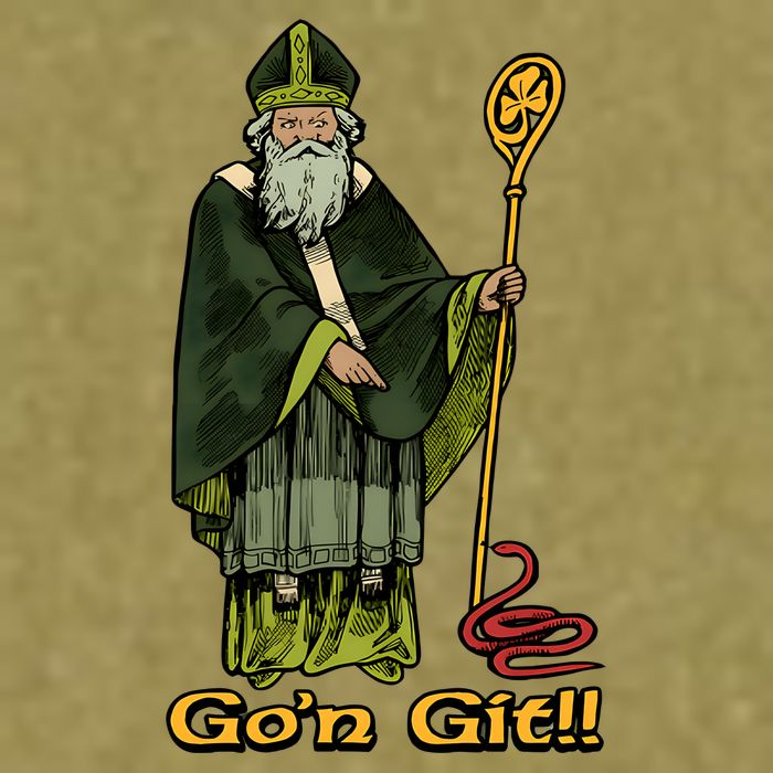 Funny Gon Git St Patrick Garment-Dyed Women's Muscle Tee