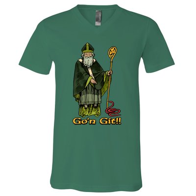 Funny Gon Git St Patrick V-Neck T-Shirt