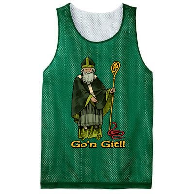 Funny Gon Git St Patrick Mesh Reversible Basketball Jersey Tank