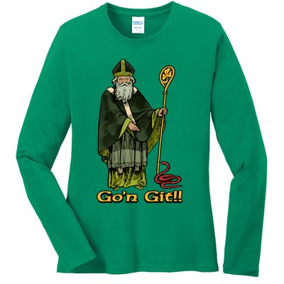 Funny Gon Git St Patrick Ladies Long Sleeve Shirt