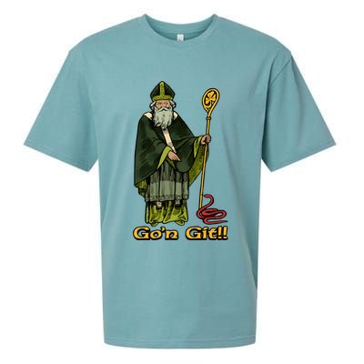 Funny Gon Git St Patrick Sueded Cloud Jersey T-Shirt