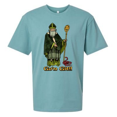 Funny Gon Git St Patrick Sueded Cloud Jersey T-Shirt