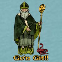 Funny Gon Git St Patrick Sueded Cloud Jersey T-Shirt