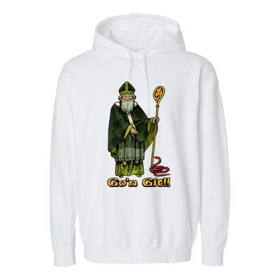 Funny Gon Git St Patrick Garment-Dyed Fleece Hoodie