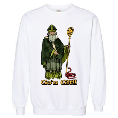 Funny Gon Git St Patrick Garment-Dyed Sweatshirt