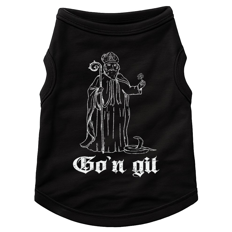 Funny Gon Git St Patrick Doggie Tank