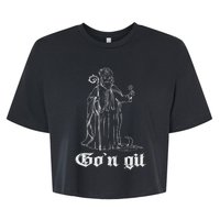 Funny Gon Git St Patrick Bella+Canvas Jersey Crop Tee