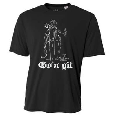 Funny Gon Git St Patrick Cooling Performance Crew T-Shirt