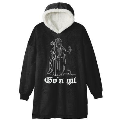 Funny Gon Git St Patrick Hooded Wearable Blanket