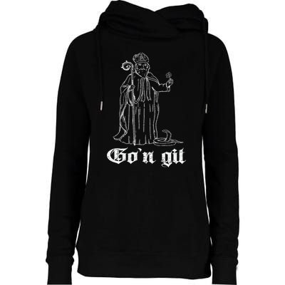 Funny Gon Git St Patrick Womens Funnel Neck Pullover Hood