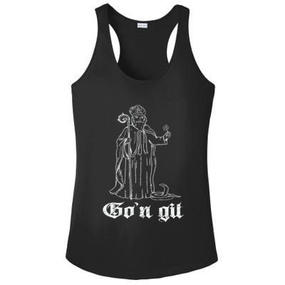 Funny Gon Git St Patrick Ladies PosiCharge Competitor Racerback Tank