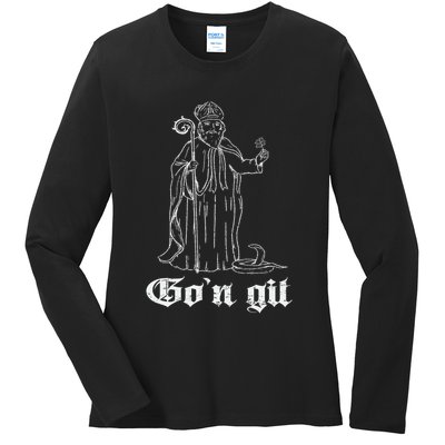 Funny Gon Git St Patrick Ladies Long Sleeve Shirt