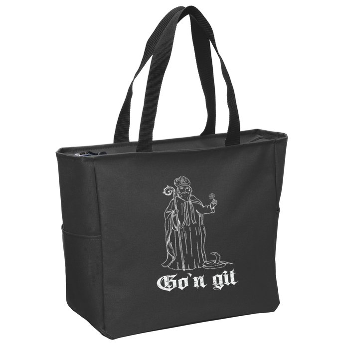 Funny Gon Git St Patrick Zip Tote Bag